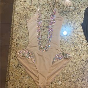 Embellished Onepiece swimwear